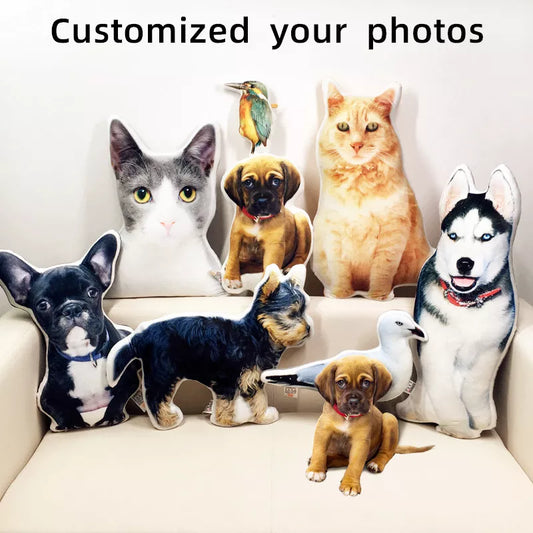 Photo Customization DIY Dog Cushion Pet Plush Toys