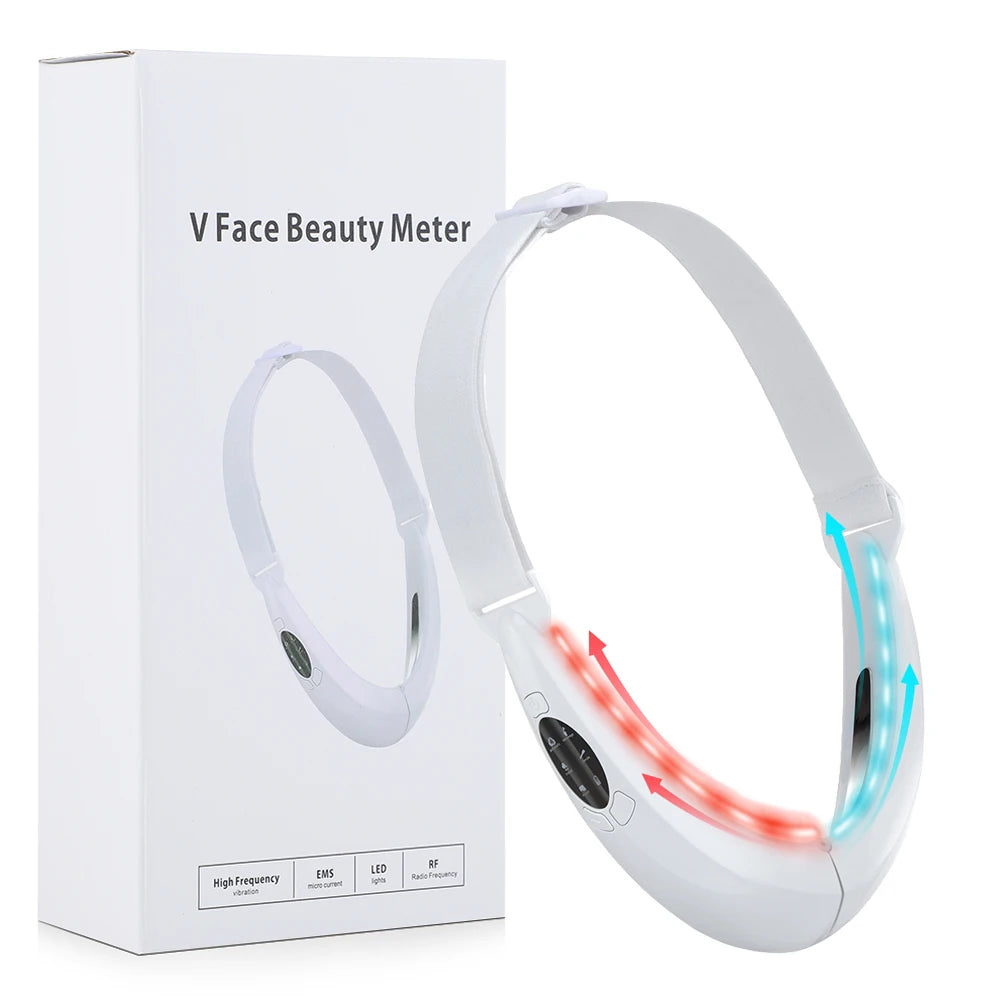 EMS Face Lifting Device LED Photon Therapy Vibration skincare