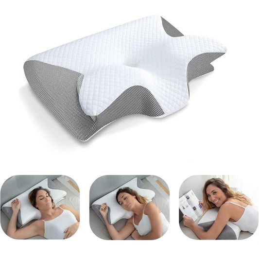 Memory Foam Cervical Pillow, 2 in 1