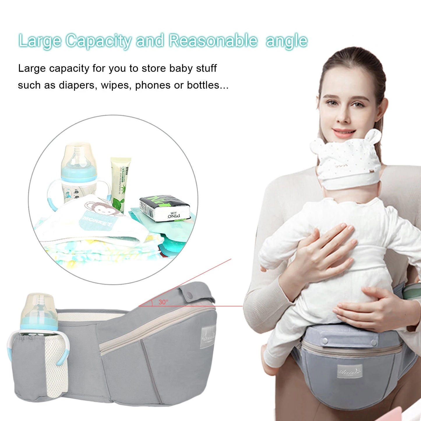 Baby Carrier Ergonomic Infant Multifunctional