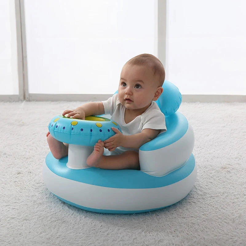 Baby Inflatable Sofa Seat Built in Air Pump