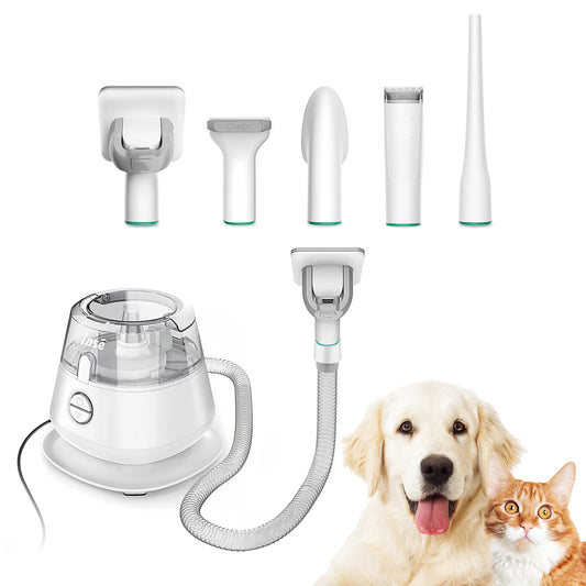 Pet Grooming Kit & Vacuum Suction 99% Pet Hair