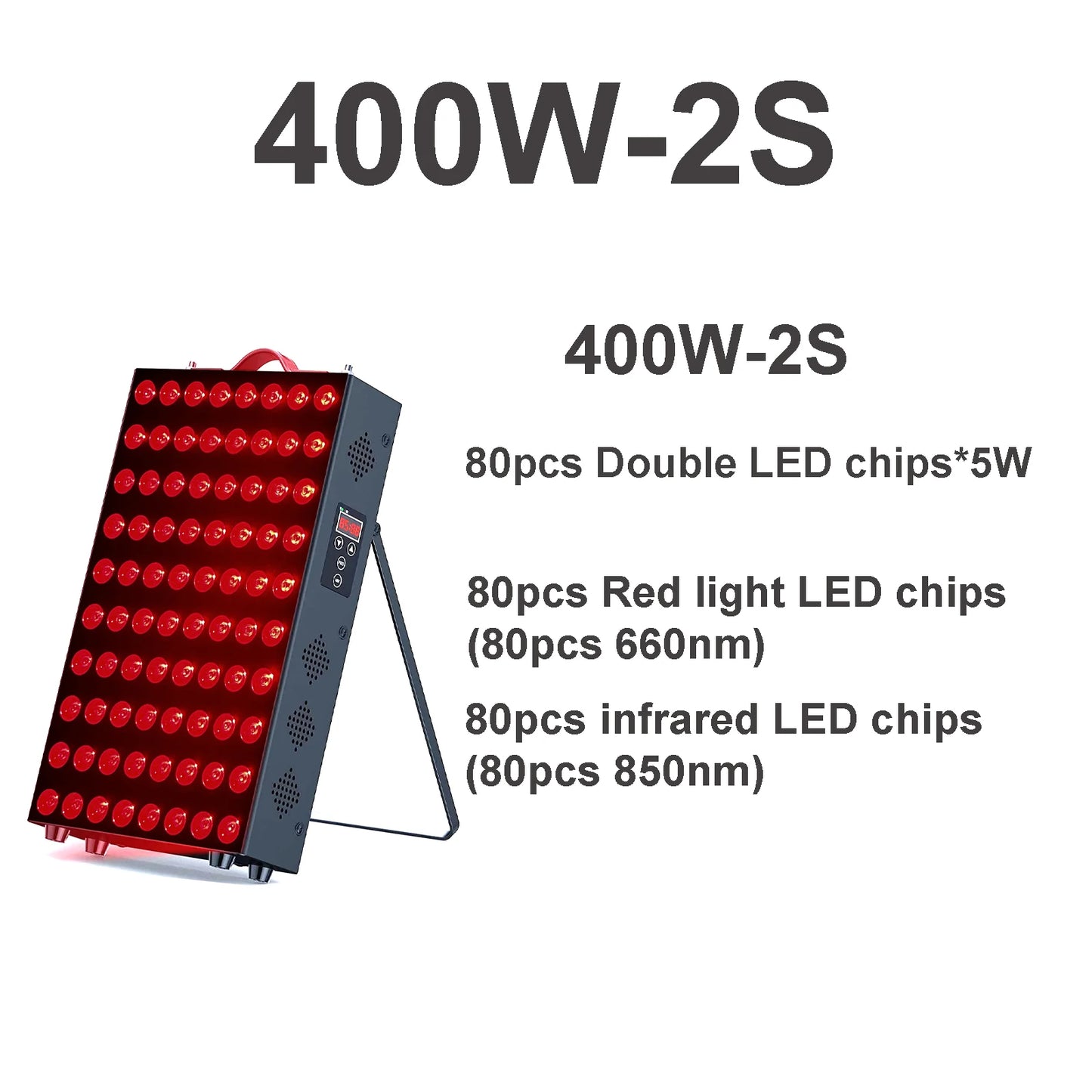 Dual Chip Red Light Therapy Panel