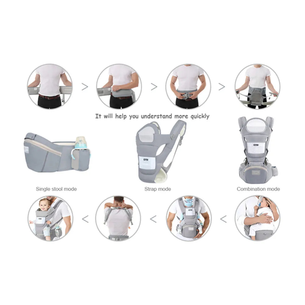 Baby Carrier Ergonomic Infant Multifunctional