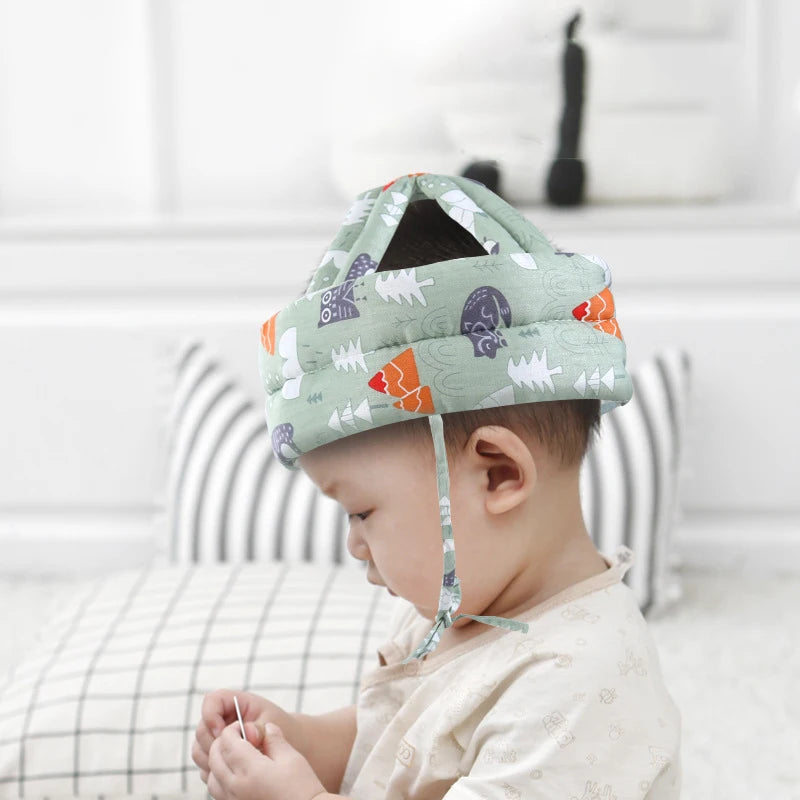 Soft baby head pillow protection