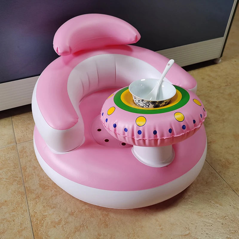 Baby Inflatable Sofa Seat Built in Air Pump