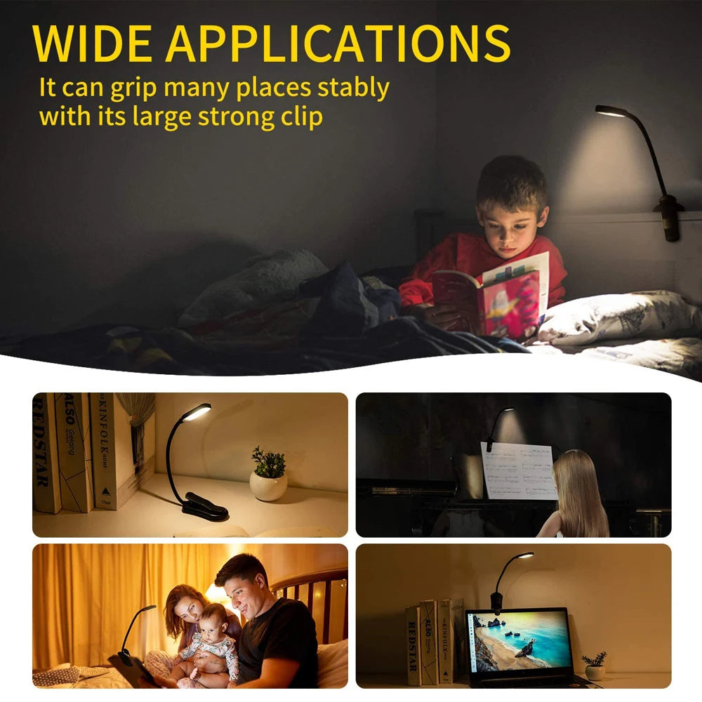 Rechargeable Book Light Mini 7 LED