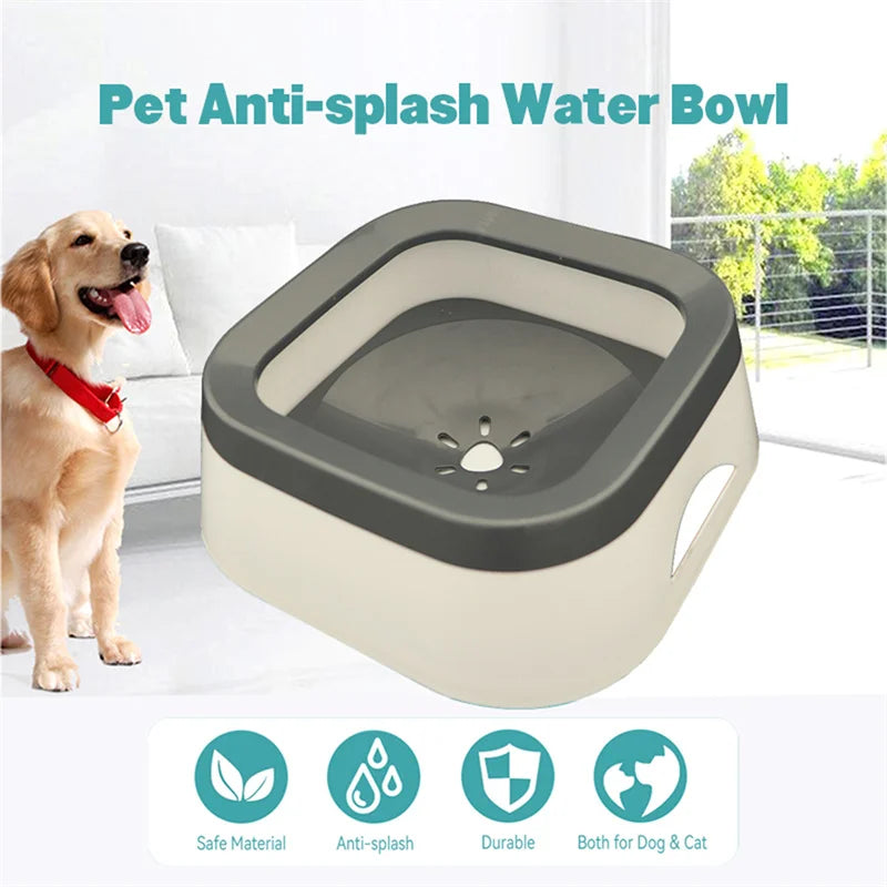 Anti-splash Water Bowl For Dogs