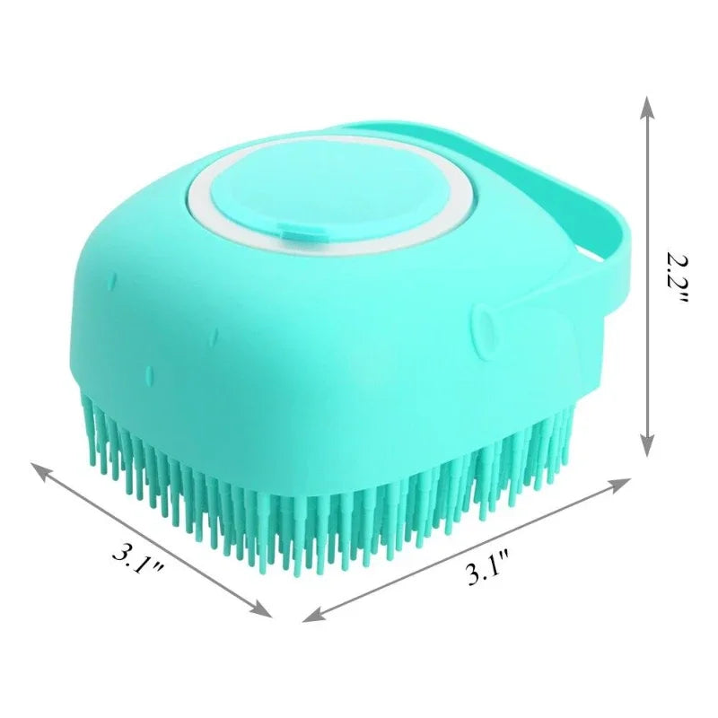 Pet Dog Shampoo Brush