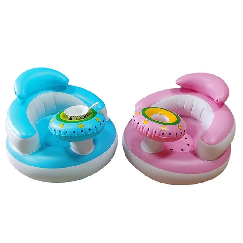 Baby Inflatable Sofa Seat Built in Air Pump