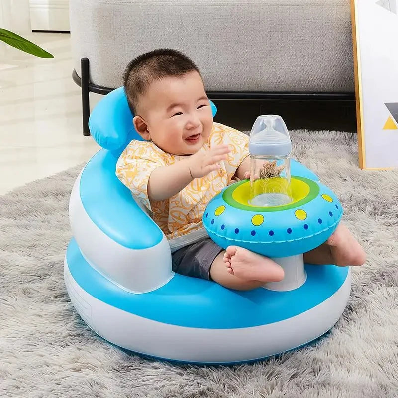 Baby Inflatable Sofa Seat Built in Air Pump