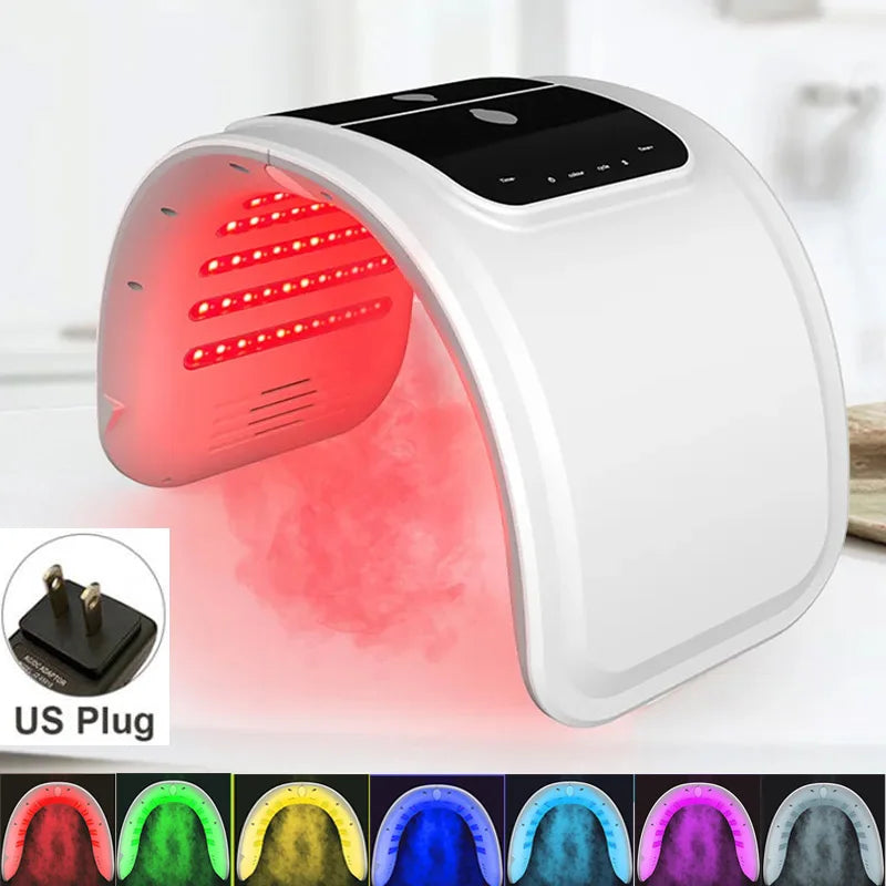 7 Colors LED Face Mask PDT Equipment SPA Facial