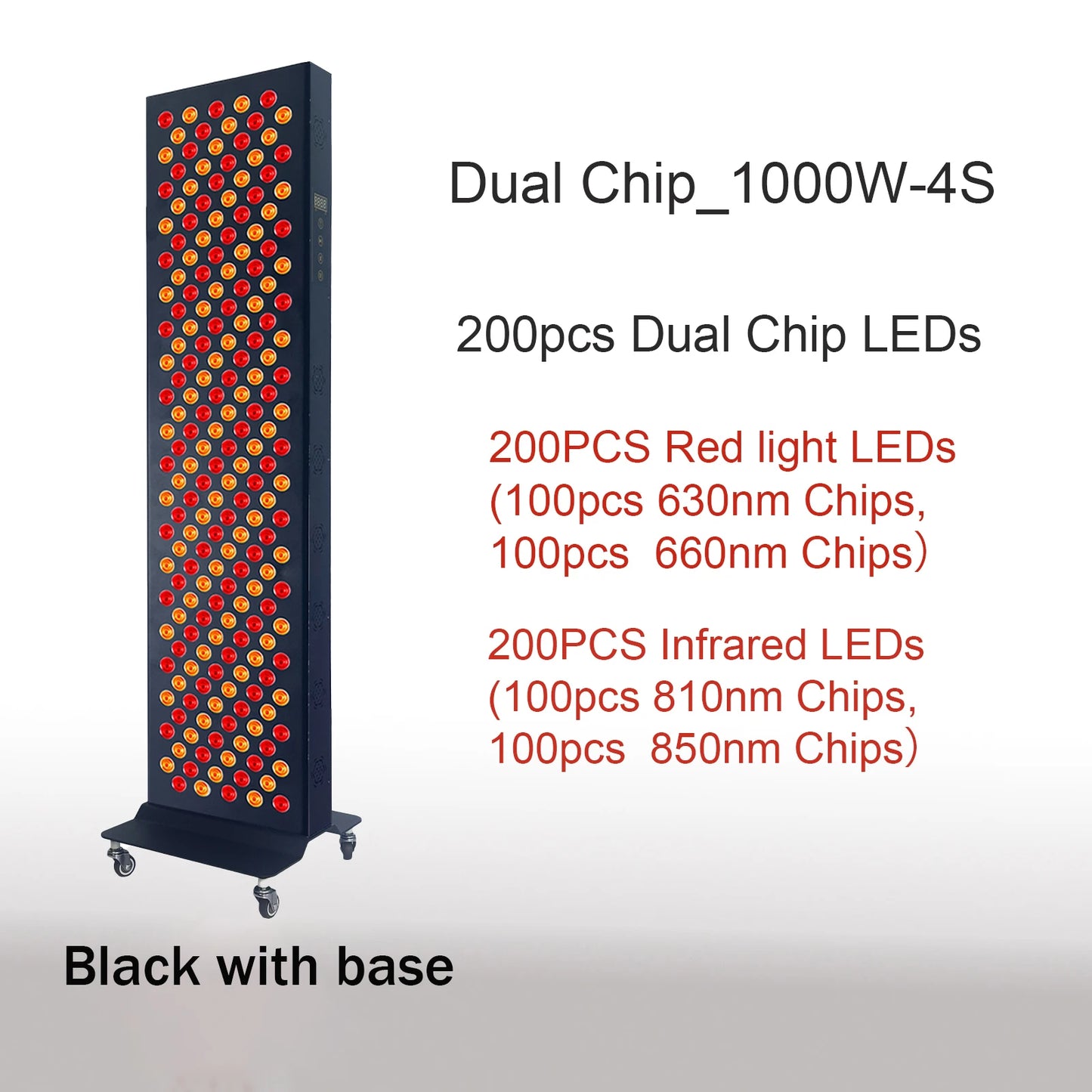 Dual Chip Red Light Therapy Panel